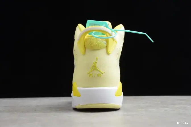 Cheap TBK Jordan (GS) Floral Air Yellow 543390-800 6 Retro Dynamic 0527